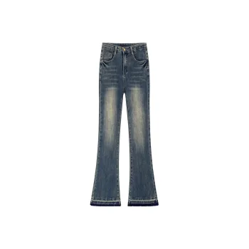 SNZX Jeans Women's Vintage Blue