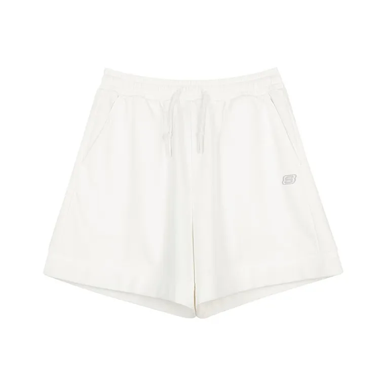 Skechers Casual Shorts Women's Marshmallow White-0