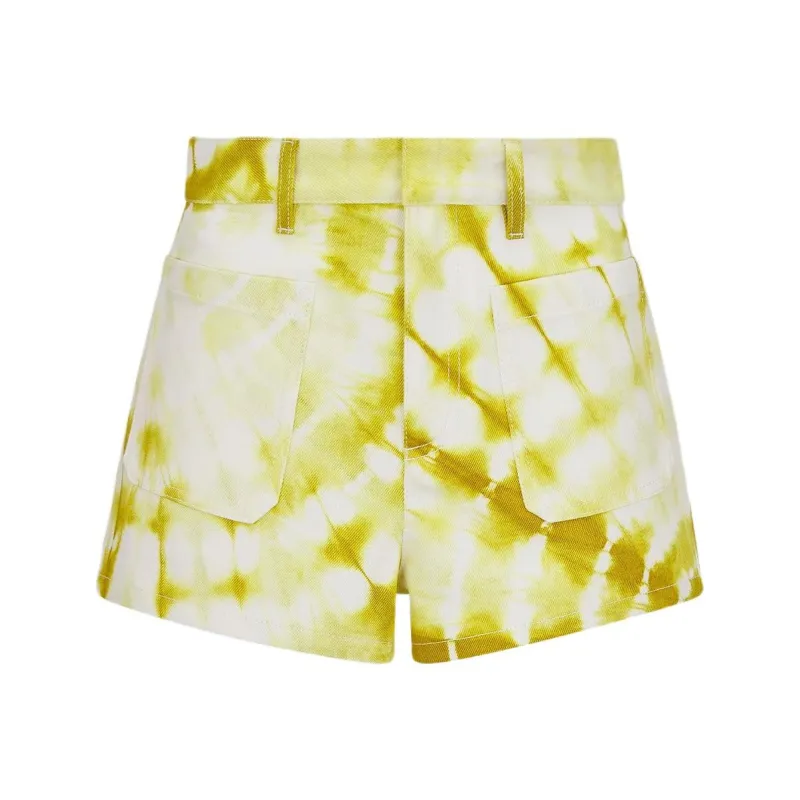 DIOR Casual Shorts Women's Yellow-0