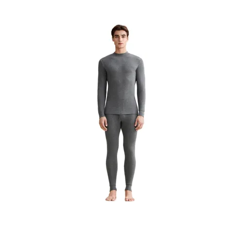 Red bean Men Thermal Sets