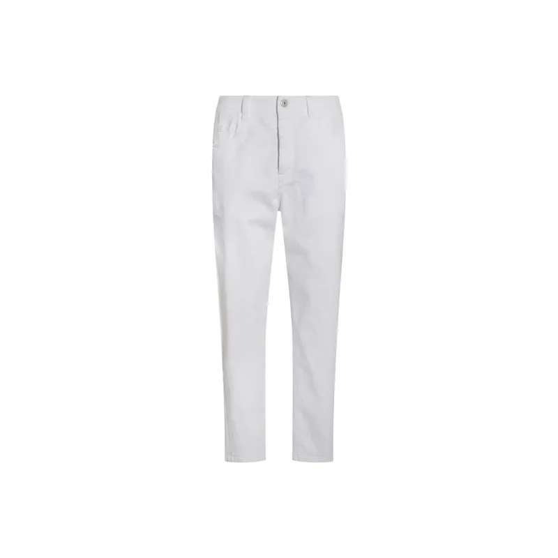 Brunello Cucinelli Logo Patch Jeans-0