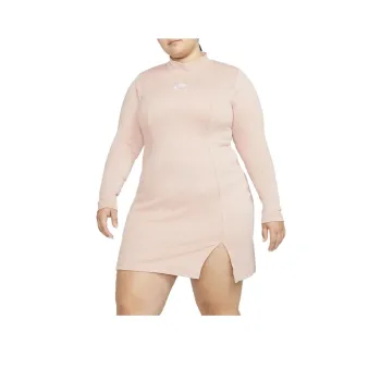 Nike Long-Sleeved Dresses Women's Pink