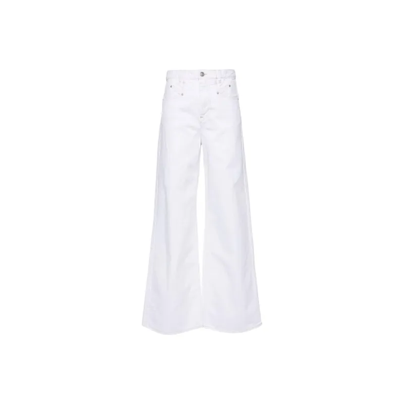 ISABEL MARANT Lemony High rise Wide leg Jeans-0