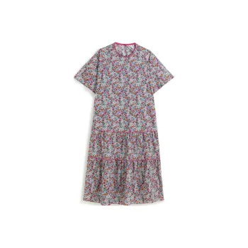 PUKKA SS24 Short-Sleeved Dresses Women's A Riot Of Flowers