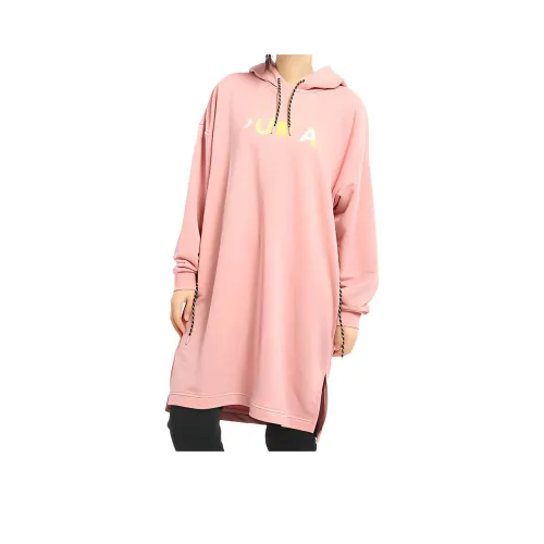 PUMA Long-Sleeved Dresses Women's Pink