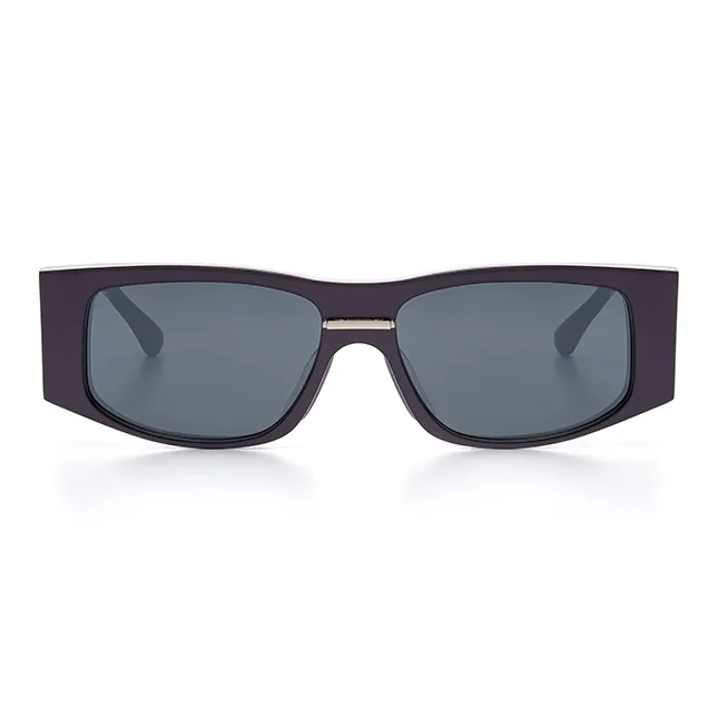 THE OWNER Plate Frame Square Sunglasses Unisex-8