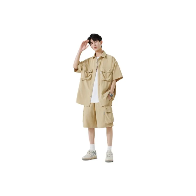 Anyveiw Shirt Matching Set Unisex-16