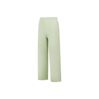 QIAODAN Knitted Sweatpants Women's Shell Green