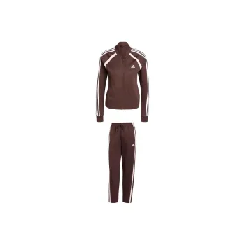 Adidas TEAMSPORT TRACK SUIT Casual Suit Women's Shadow Brown