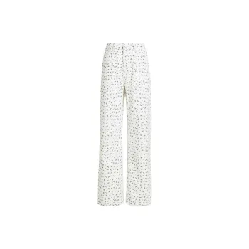 ZAVK Jeans Women's Floral White