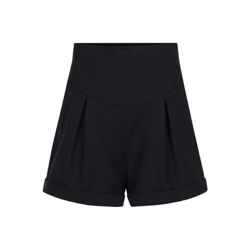AS DALIO Casual Shorts Women's Black