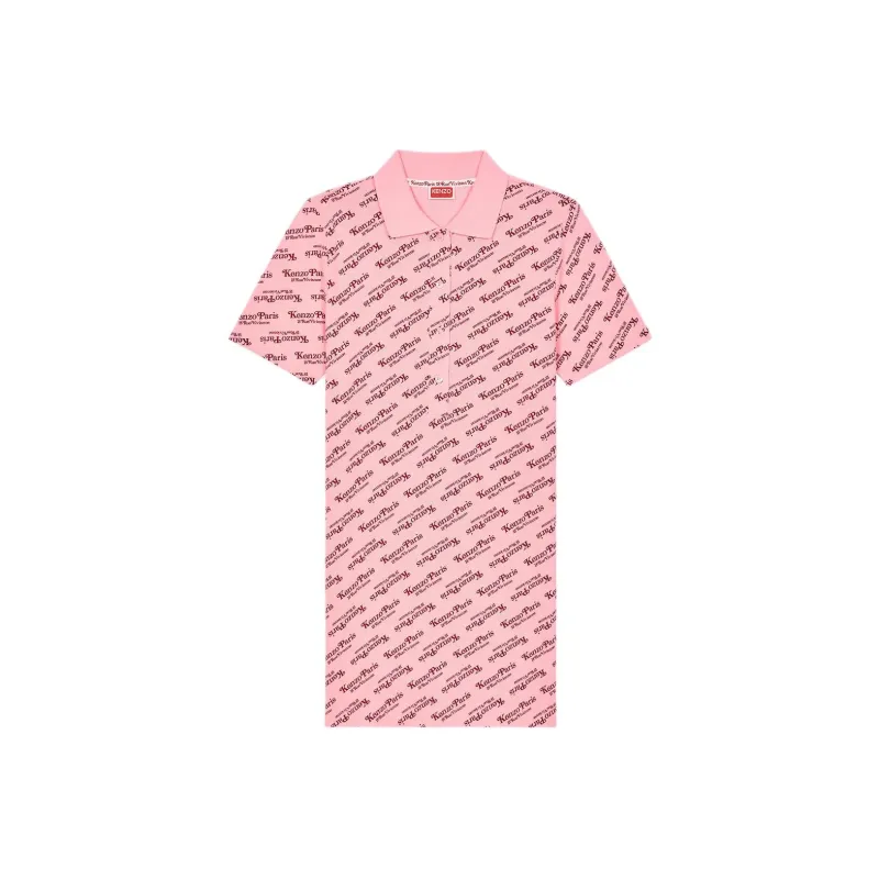 KENZO By Verdy Monogram Mini Polo Dress-0
