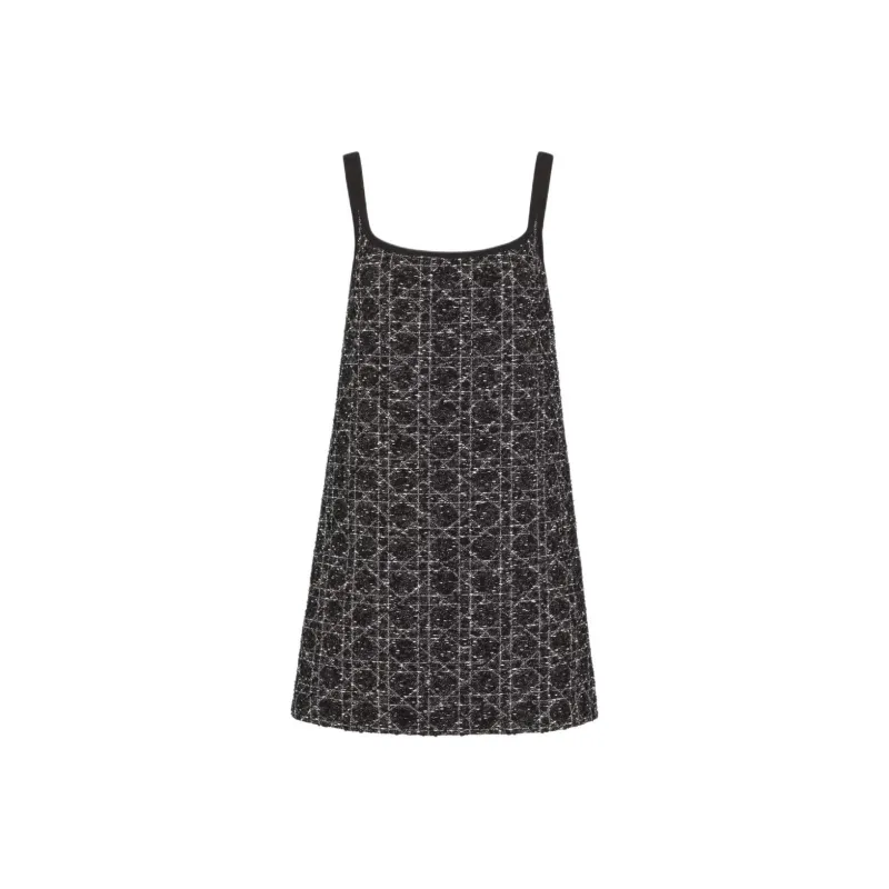 DIOR Slip Dresses Women's Black-0