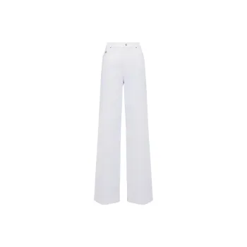 Alexander McQueen Wide Leg Jeans