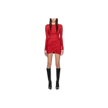 Misbhv Long Sleeved Dress Women's Red