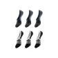 Black 3 Gray 3 Pack