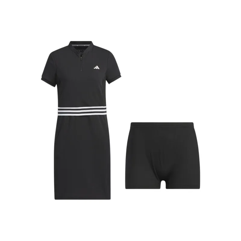 Adidas Short Sleeved Dress Women's Black-0