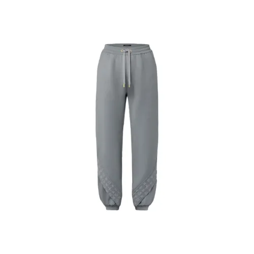 LOUIS VUITTON Monogram Accent Knit Jogging Pants