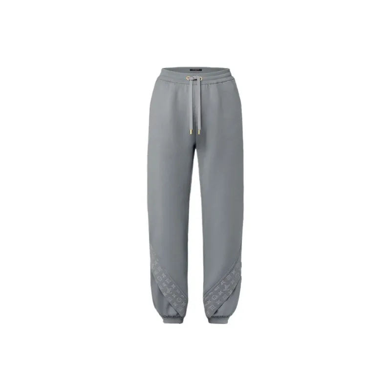 LOUIS VUITTON Monogram Accent Knit Jogging Pants-0