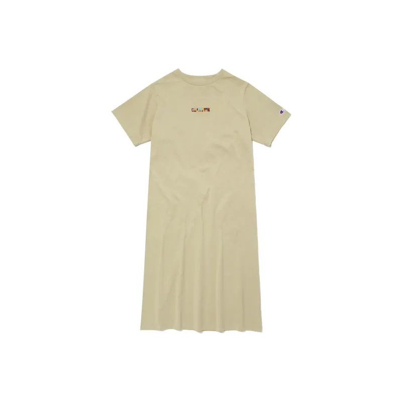 Champion Short-Sleeved Dresses Women's Brown-0