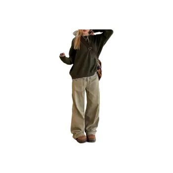 PLUSONEONE+ Cargo Pants Women's Khaki