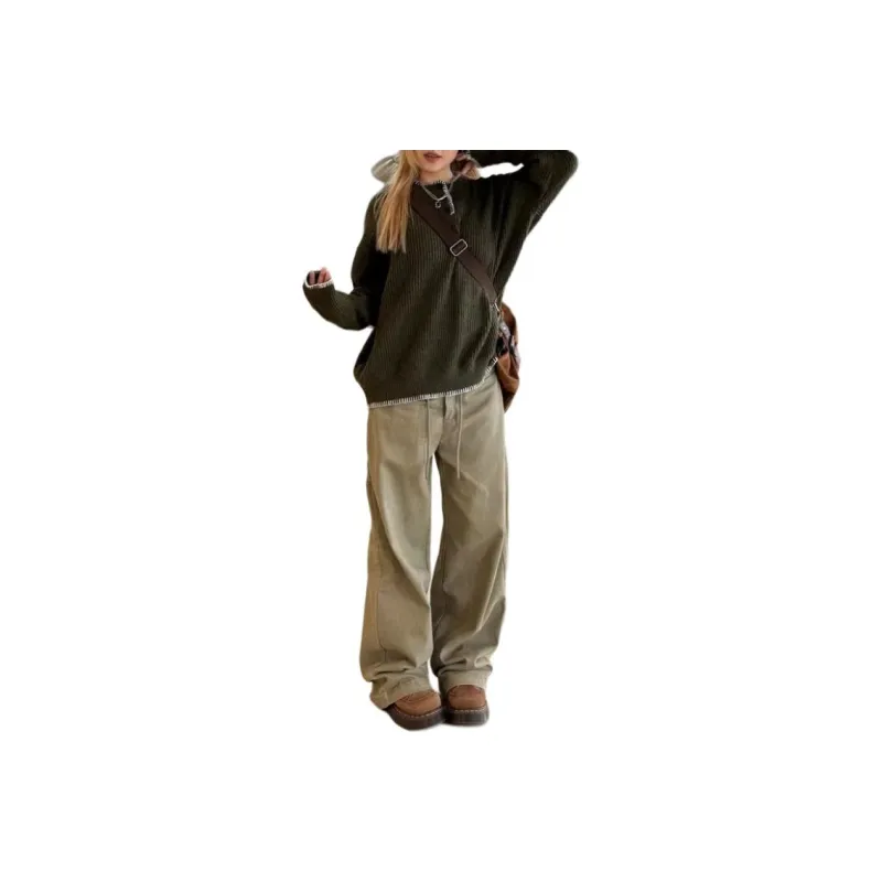 PLUSONEONE+ Cargo Pants Women's Khaki-0
