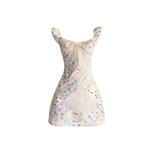 Qiuerle Short Sleeved Dress Women's