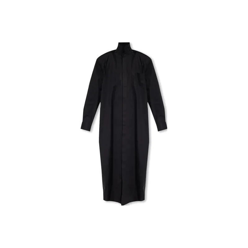 Vetements Long-Sleeved Dresses Women's Black-0
