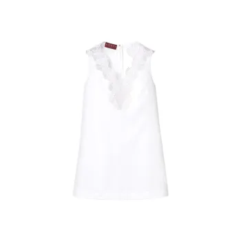 GUCCI Sleeveless Dress Women's White