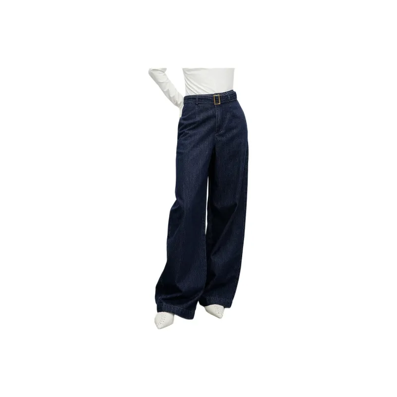 Hopeshow Jeans Women's Dark Denim Blue-0