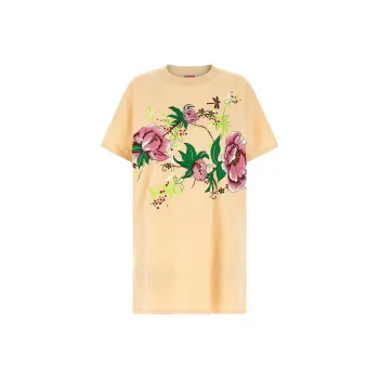 KENZO Peonies Crewneck Mini Dress