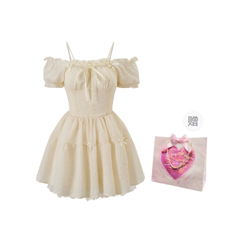 Peaches Peaches Short Sleeved Dress Women's-20