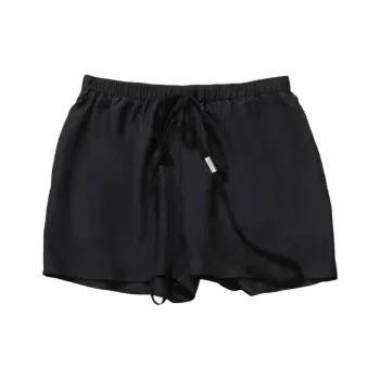 Ann Demeulemeester Washed Silk Boxer Shorts 'Black'