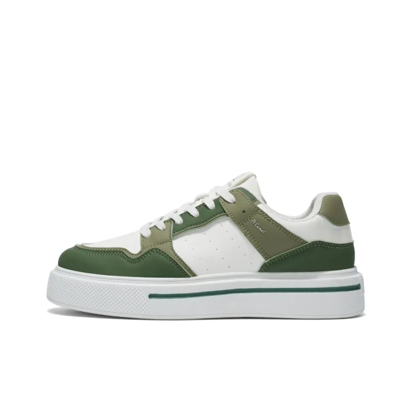 PROTECTCAMEL Slip Resistant Lightweight Height Increasing Low Top Skateboard Shoes Men's-0