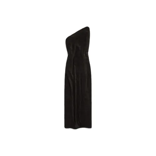 Balenciaga Sleeveless Dress Loose Fit Style Women's Black