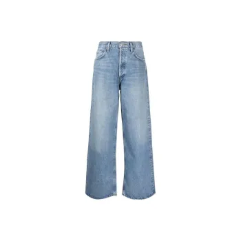 AGOLDE High Waisted Straight Leg Jeans
