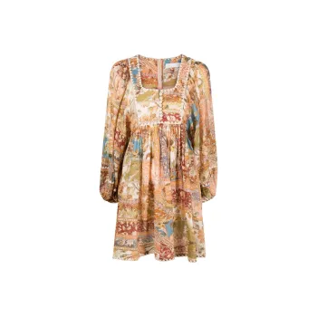 Zimmermann Long-Sleeved Dresses Women's Multicolor