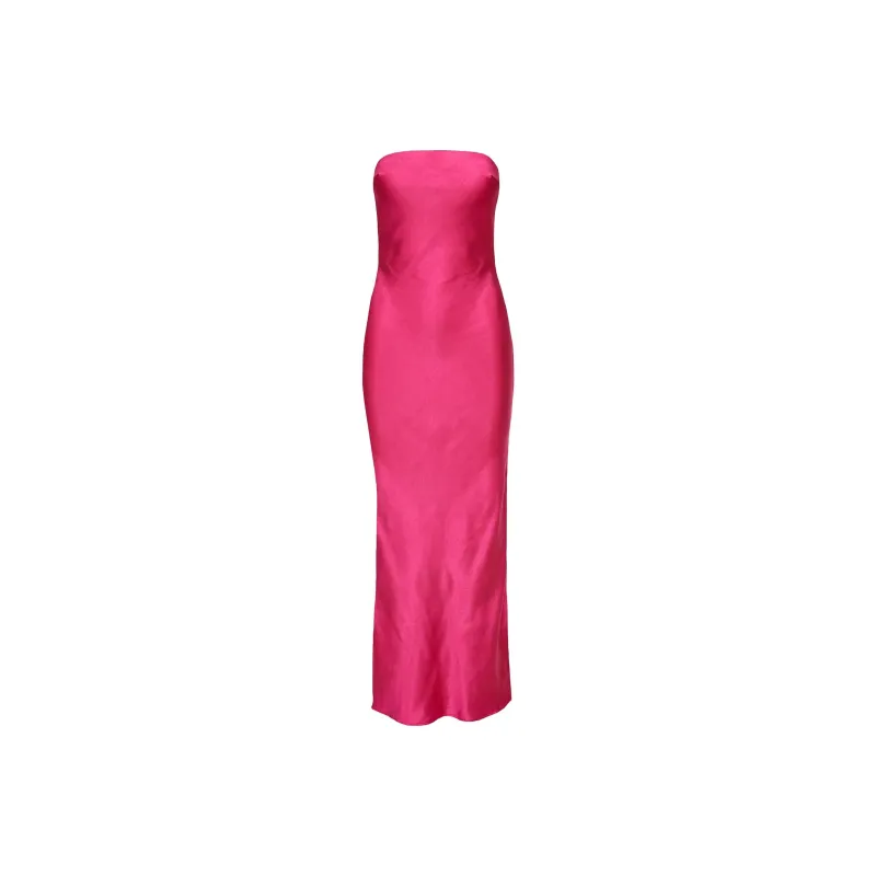 PRINCESS POLLY HALEY MAXI DRESS Sleeveless Dress Women's PINK/Pink-0