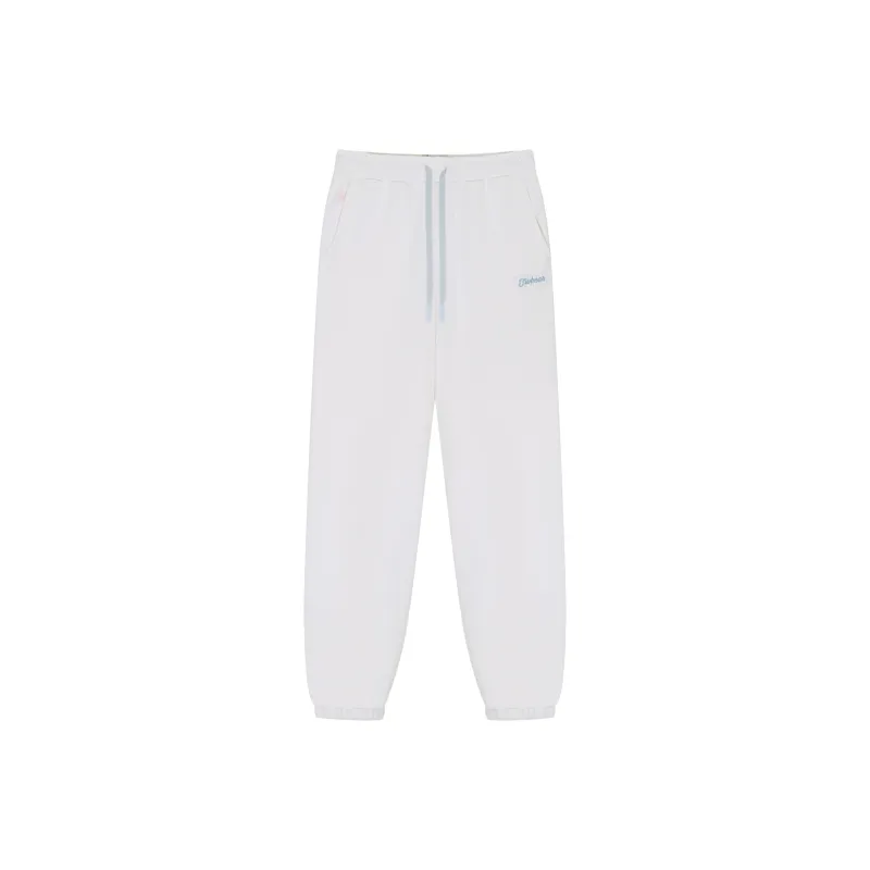 Teenie Weenie Knitted Sports Pants Women's White-0