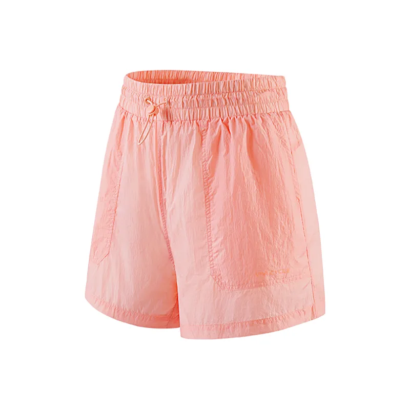 VIVI CYCLE Casual Shorts Women's Peach Orange-0