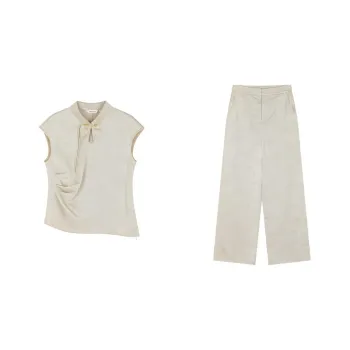 Mo Han Yi Mei Casual Suit Women's Sprout Green