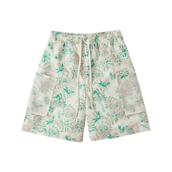 Vans Casual Shorts Women's Beige Multicolor