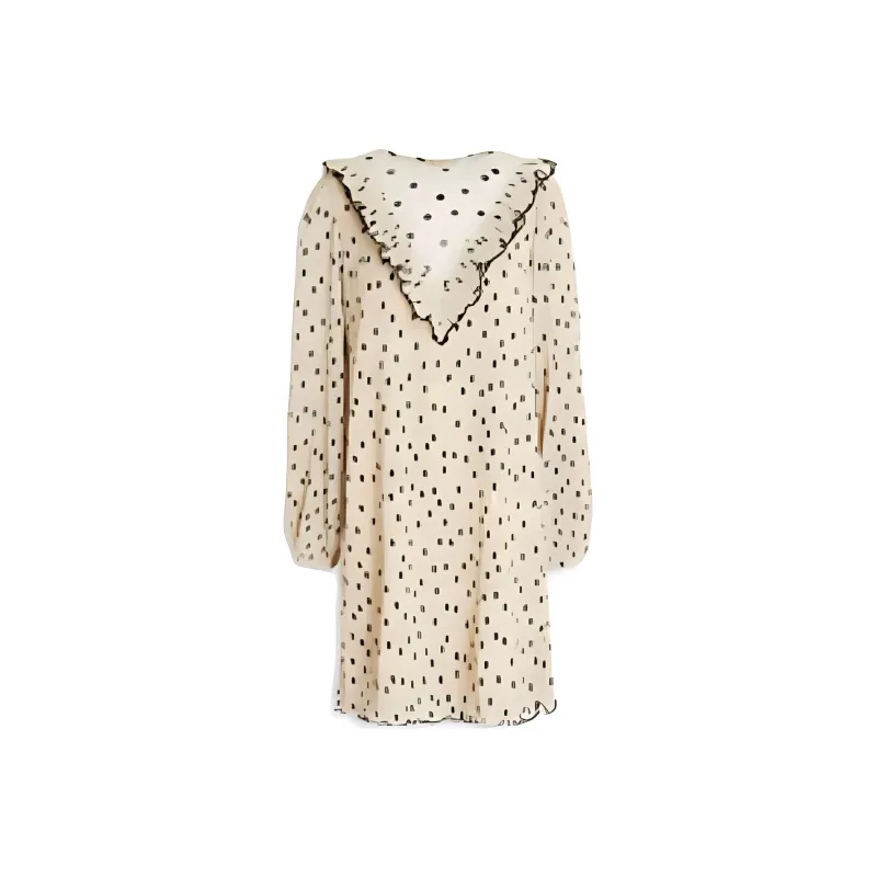 GANNI Long Sleeved Dresses Women's-2