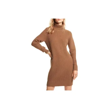 MICHAEL KORS Long Sleeved Dresses Women's Light Brown