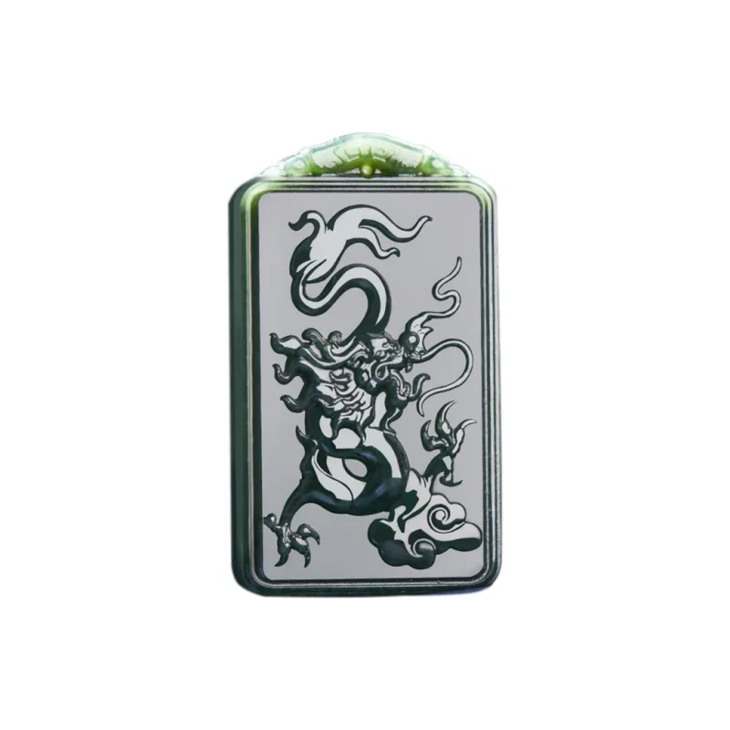 KUNYUYAO Hetian Jade Pendants Green Jade Unisex-20