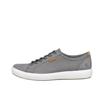 Ecco Soft 7 Abrasion Resistant Low Top Skateboard Shoes Men's Gray