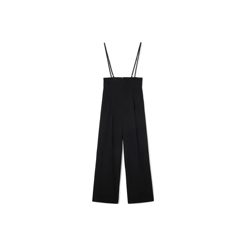TKY SHOP Overalls Women's Simple Black-0