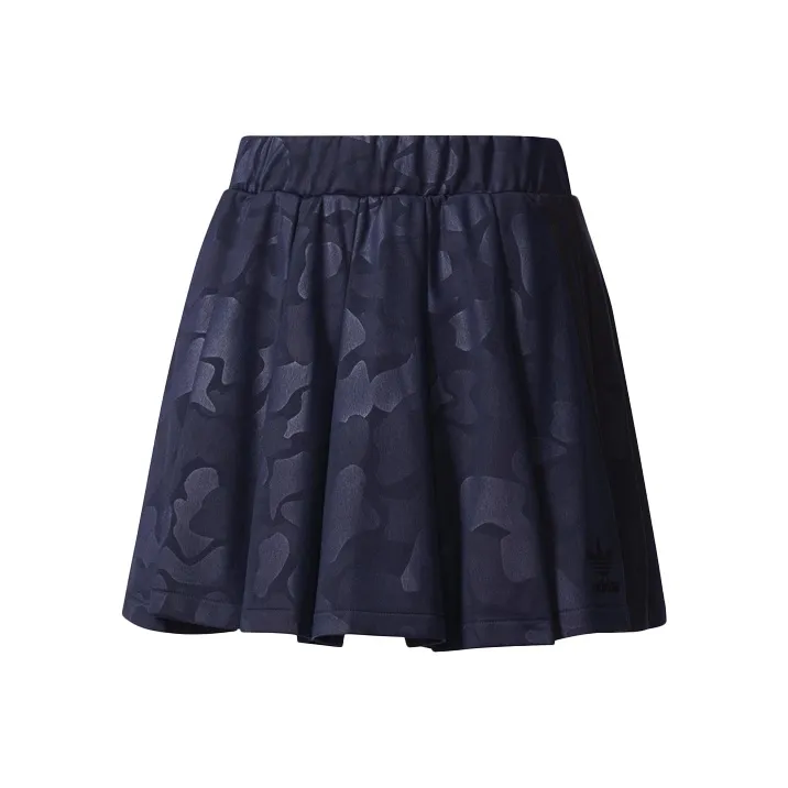 Adidas Originals Casual Short Skirts Women's Blue-0