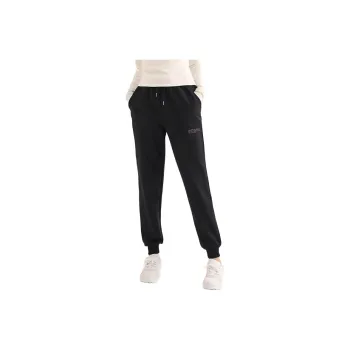 CORALIQUE Knitted Sports Pants Women's Black
