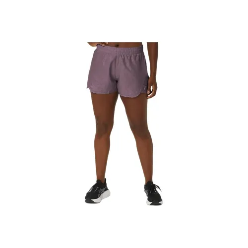 Asics PR LYTE Casual Shorts Women's Gray Purple Red